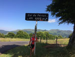 GTMC 2022 le plus dur du périple, le col de Pertus dans le Cantal , forts pourcentages