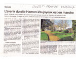 Ouest-France du 22/02/2017 - L'avenir du site Hamon-Vaujoyeux est en marche