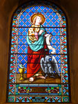 SAINT LEON (03) Restauration complète d'une baie + bavette plomb et grille de protection laiton