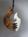 AU5: SOLD / KAURI+BONE HOOK