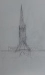 Croquis 1 Notre Dame Paris