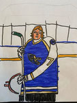 I Love Hockey by Tommy, age 9, "growing up great is playing sports and having fun"