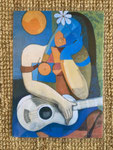 femme a la guitare