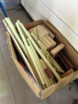 Rechenstäbe in Produktion