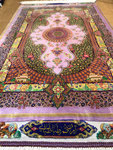 QUM silk 102x61  TABATABAI 工房　　No:SK-002