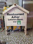 Latterbach, Hinweisschild, Rest. Adler