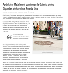 Periódico Presencia (digital version). October 18, 2016 (http://www.presenciapr.com/apuntate-metal-en-el-camino-en-la-galeria-de-los-gigantes-de-carolina-puerto-rico/)
