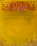 Yellow, Acrylic on canvas, 50 x 60 cm, Available at Deer Daddy Gallery - 1200,-
