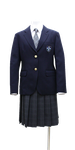 龍昇経理情報専門学校女子春制服