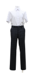 龍昇経理情報専門学校女子夏制服(スラックス着用)