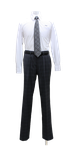 龍昇経理情報専門学校女子合い制服(スラックス着用)