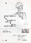  047 D Nelva Giorgio – , Anatomia, 1982 Italia carta mista, collage 4/20 originale numerato 21x29,7 cm.