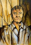 CHRISTOPHE - Oil on canvas - 65x46cm - 2025 (Private collection in Doha, Qatar) CDA