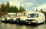 Fuhrpark in den 1990ern