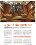 Choir & Organ, May/June 2015 "A Grand Circumstance" featuring the Montreal's Maison Symphonique Organ