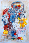 Malerei "04/02/25" (42 cm x 29,7 cm)