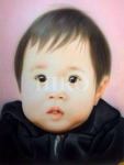 エアブラシアート　人物画