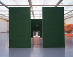 Daughter's Position-Half Moon, Mixed media installation using works from 1983 to 1989, Size:3600x7200x2800(h), 1990