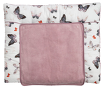 Weiche Wickelauflage aus Frottee Dessin Butterfly von Be Be's Collection