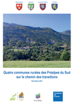 Quatre communes rurales des Préalpes du Sud sur le chemin des transitions, novembre 2023, 52 pages.