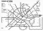 Liniennetz und Tarifplan der BVB 1968