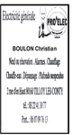 Christian Boulon -électricité