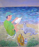 "... und da erblickte er..."_Acryl auf Leinwand_79x67cm_2025