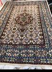 MASHHAD　MUD　wool&silk ポシティサイズ　90ｘ60