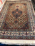 MASHHAD　MUD　wool&silk ポシティサイズ　90ｘ60