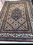 MASHHAD　MUD　wool&silk ポシティサイズ　90ｘ60