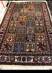 MASHHAD　MUD　wool&silk ポシティサイズ　90ｘ60