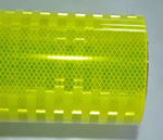  Fluorescent Yellow Green High Intensity grade Prismatic reflective sheeting 1500