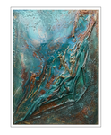 Turquoise zone #1' Size 60x80