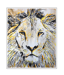 'Lions are beautiful #1' Size: 100x120x3