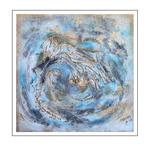  'Circle of life' Size: 100x100x2