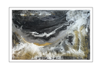 'Touch my black and gold #2'  Size 115x75x2