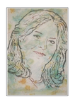 'Portrait Irene' Size: 80x120x3