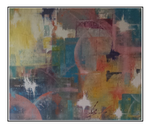 'Flashing colors' Size: 124x104x5