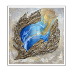 'Motion of love' Size: 100x100x3