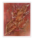 'Red velvet #2' Size 80x100x2