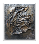 Black blossom #1' Size 50x60x2