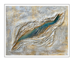 'Above the lake' Size: 80x100x3