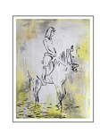 'She and the horse #1' Size: 60x80x2