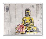 'Be my Buddah #1' Size: 120x100x3