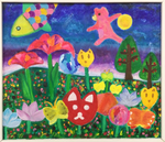 小5 泉 泰花　　魔法の国のお花畑（高山写真館） 