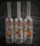 Etiketten für Schnapsflaschen