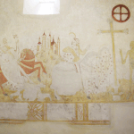 les trois vifs et les trois morts, église Le Plantay, 2013