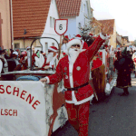 Mewieschene - Weihnachtsmänner uff´m Homweg