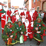 Mewieschene - Weihnachtsmänner uff´m Homweg