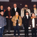 2003 : L'UMCH participe au spectacle "les habits du dimanche" de l'humoriste François Morel au théâtre de saint-Lô